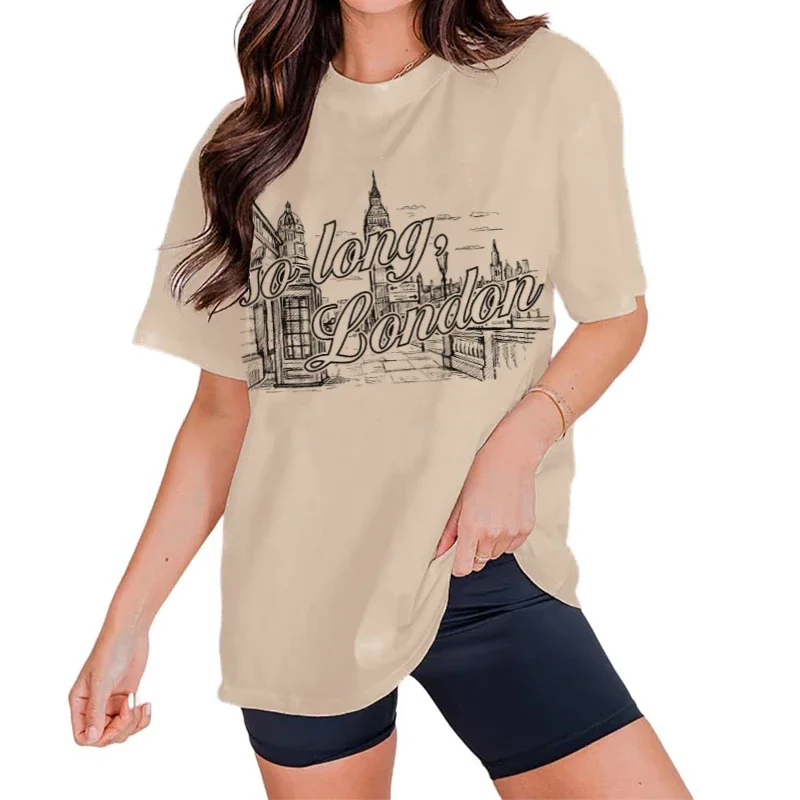 Vintage Fashion London - T-shirt manches courtes femme, rétro et