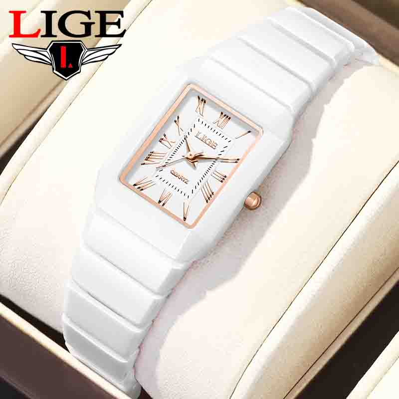 Vintage Fashion Watches - Montre LIGE pour femme, montre-bracelet de