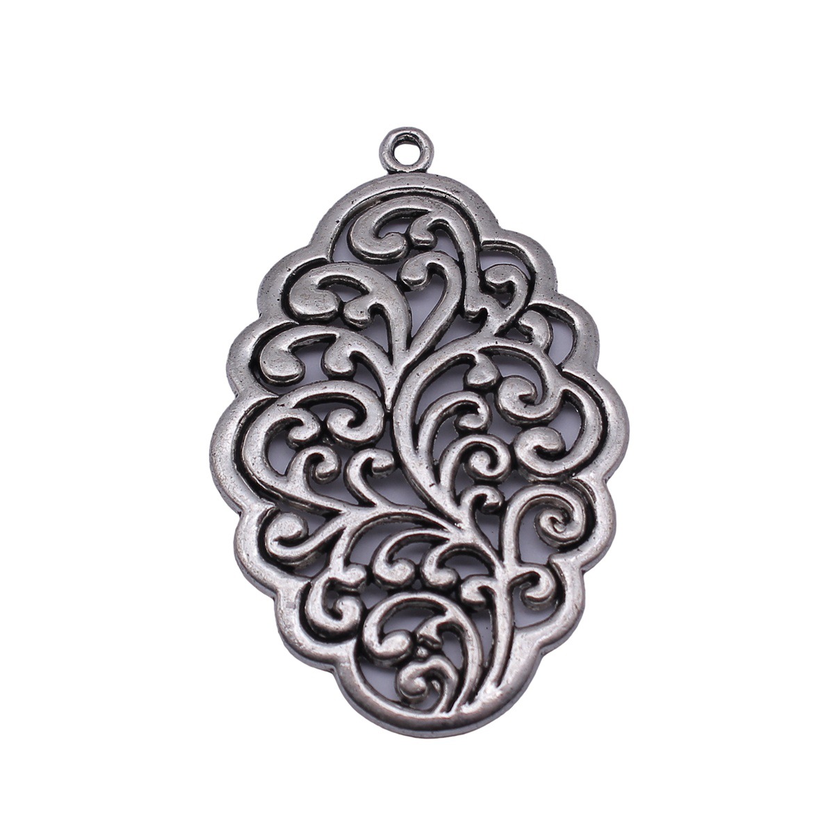 Vintage Fashion Tumblr - Pendentif Mandala ethnique bohème, breloques fleur