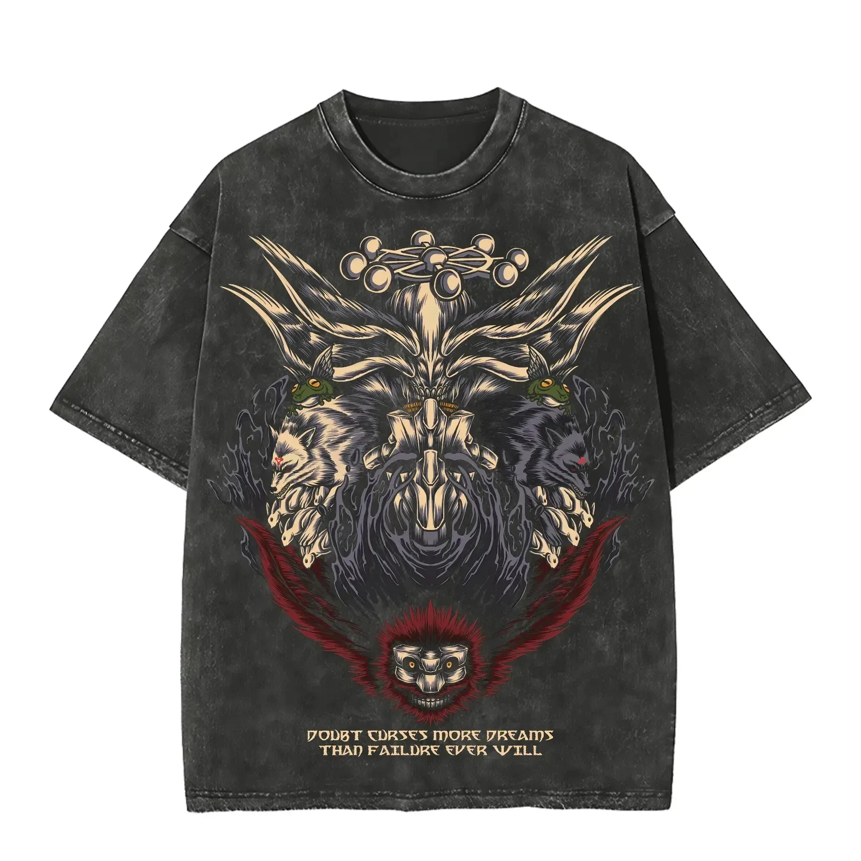 Vintage Fashion Wheel - T-shirt Mahoraga Wheel Jujutsu Kaisen Divine