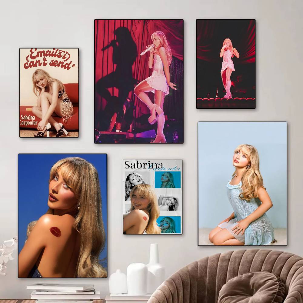 Vintage Fashion Wallpaper - Affiches vintage classiques Fashion Singer S-Sabrina