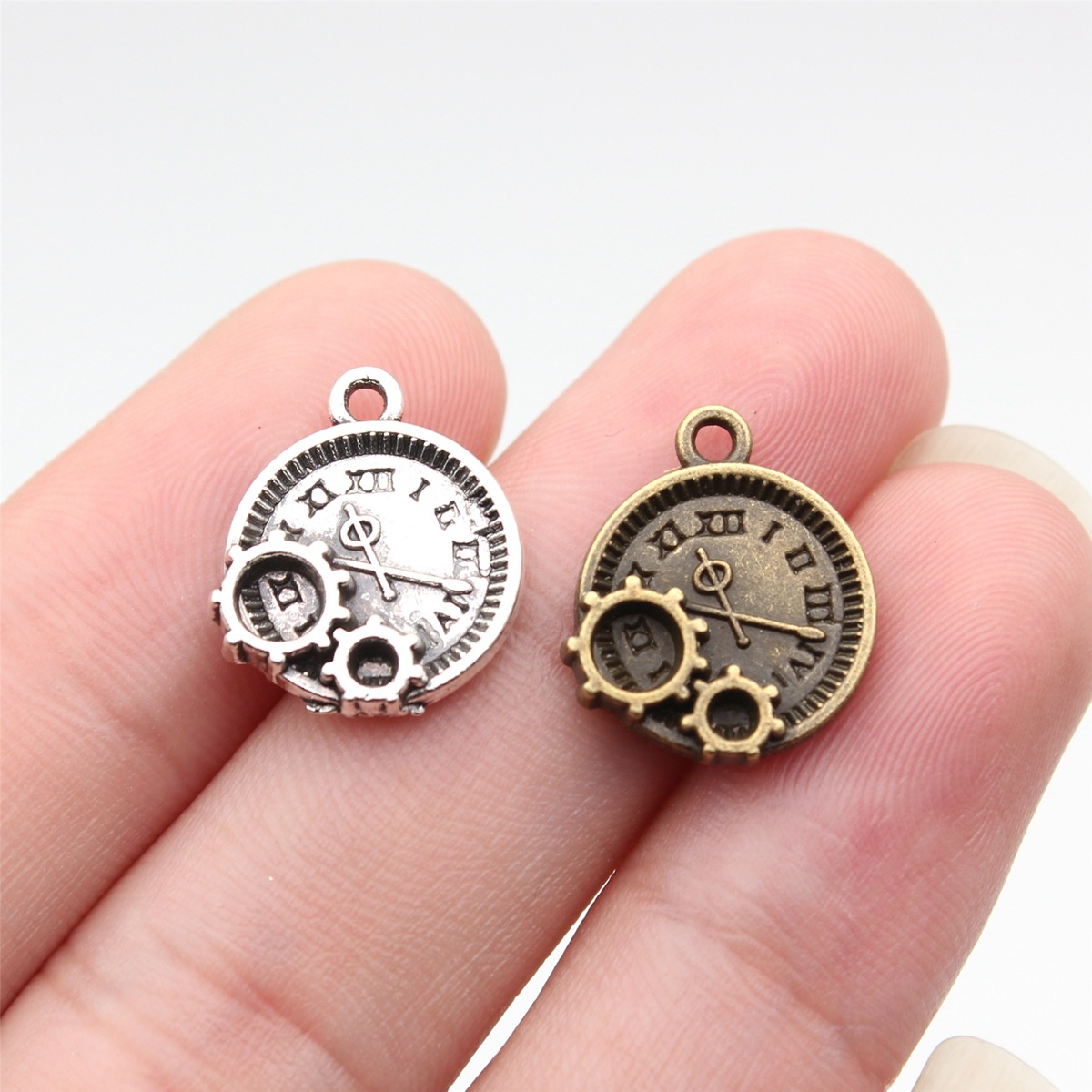 Vintage Fashion Tumblr - WYSIWYG – breloques d'horloge à engrenages,