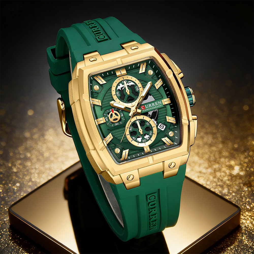Vintage Fashion Watches - Montre vintage de luxe CURREN pour
