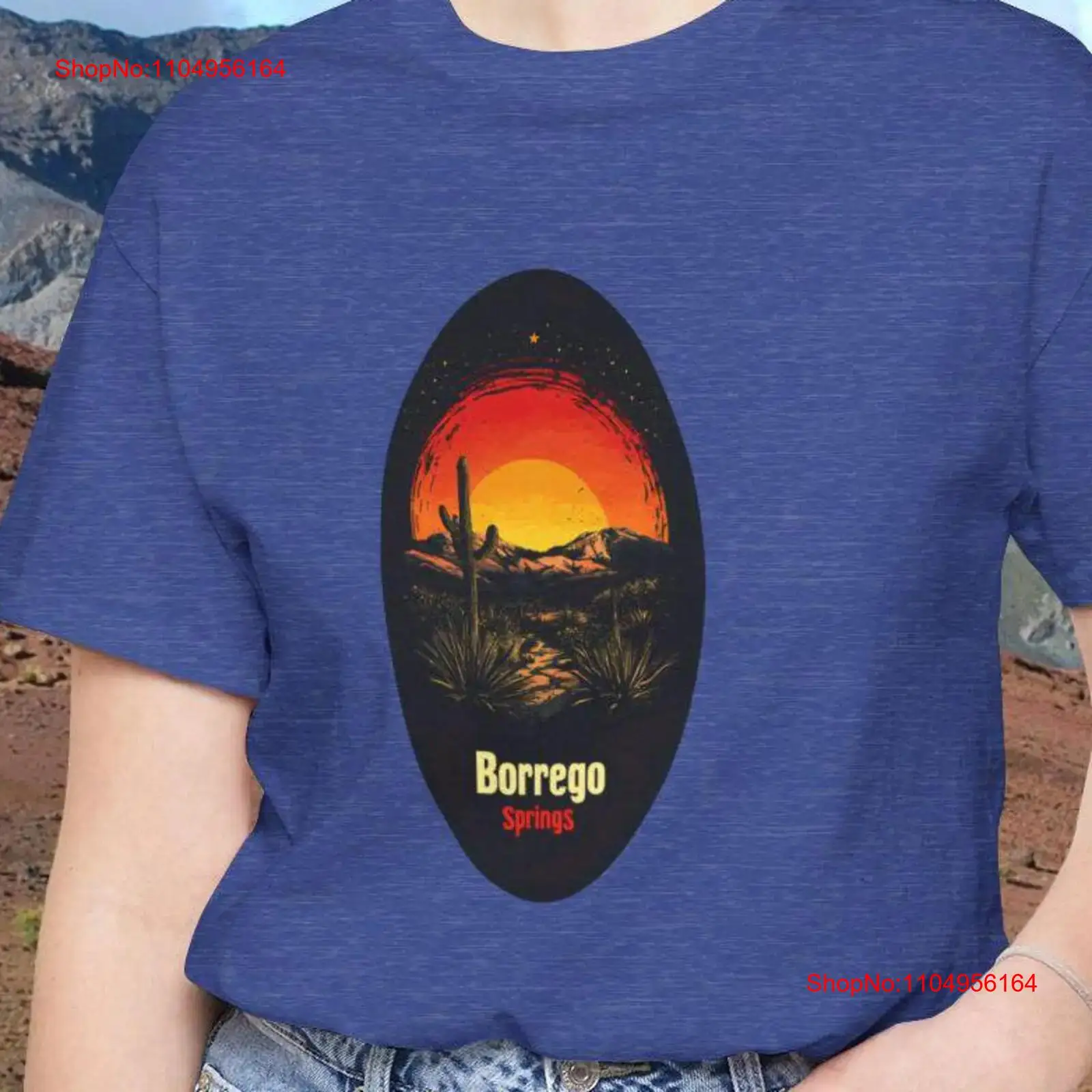 Vintage Fashion Watches - Borrego Springs T Shirt désert ciel