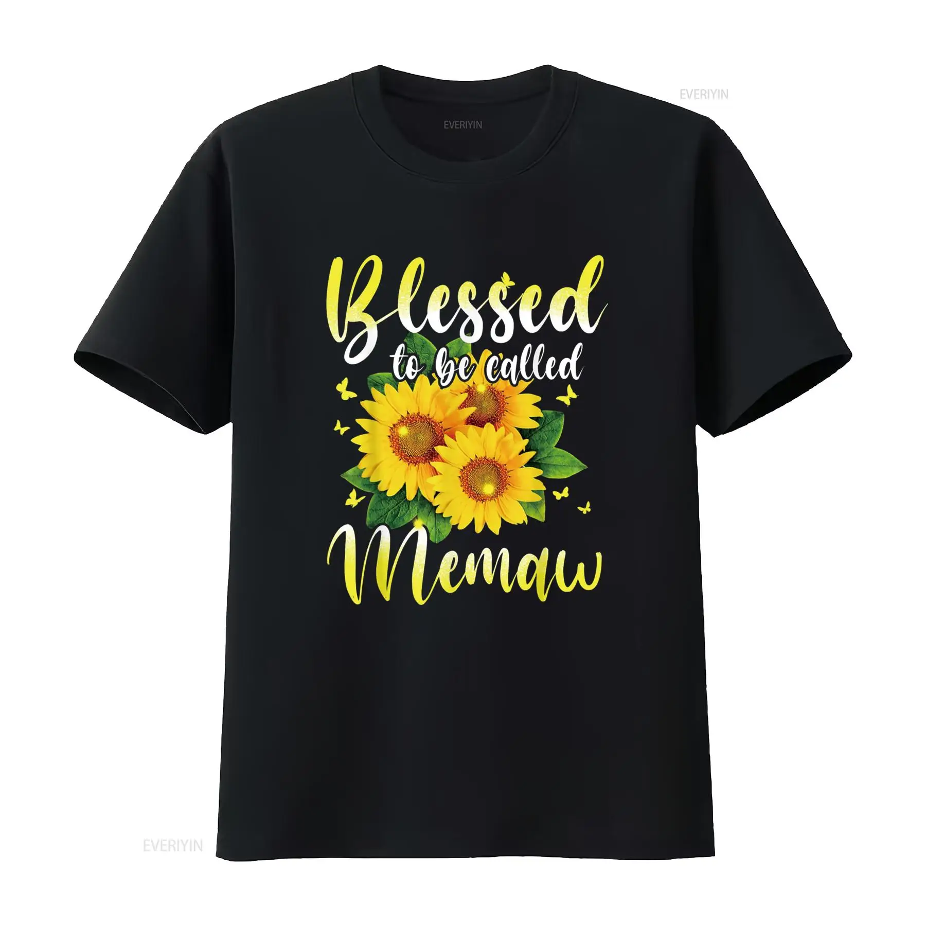 Vintage Fashion Wear - Béni d'être appelé Memaw tournesol t-shirt