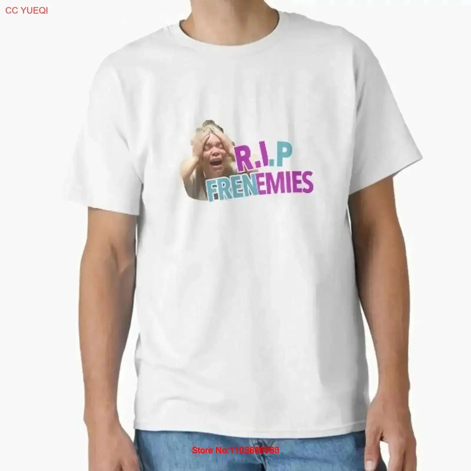 Vintage Fashion Icons - T-shirt R.I.P. Frenemies Iconique et Amusant