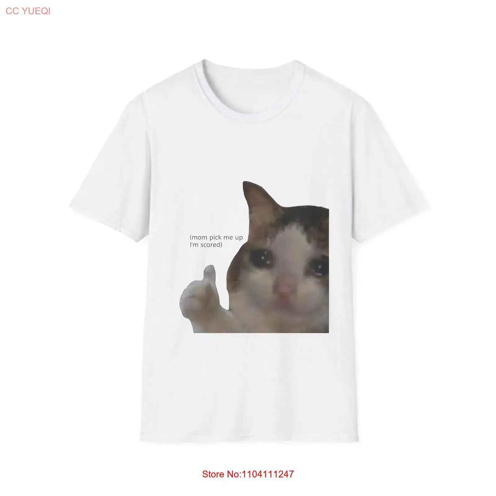Quirky Vintage Fashion - T-shirt chat drôle, parfait pour les