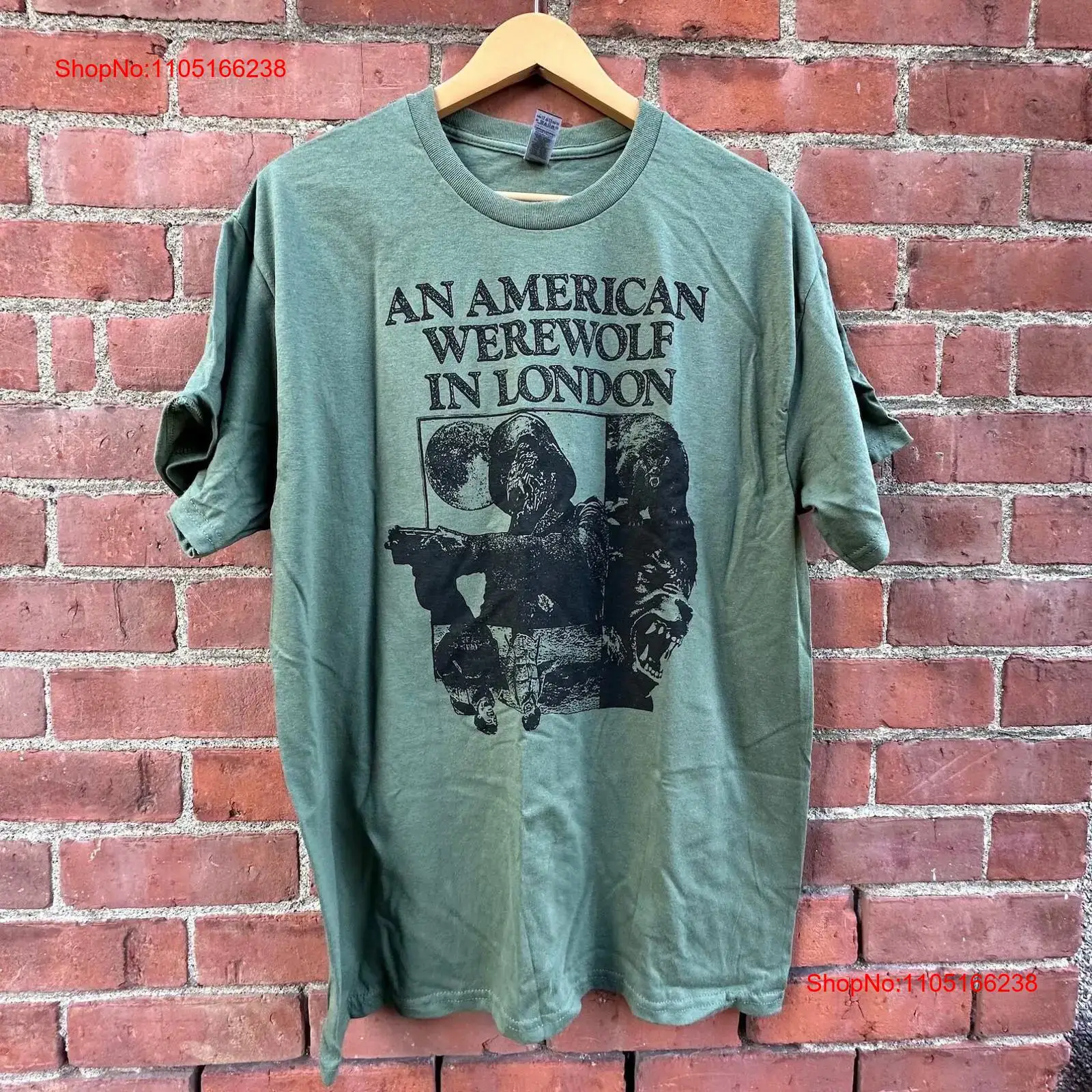 Vintage Fashion London - Un loup-garou américain à Londres t-shirt