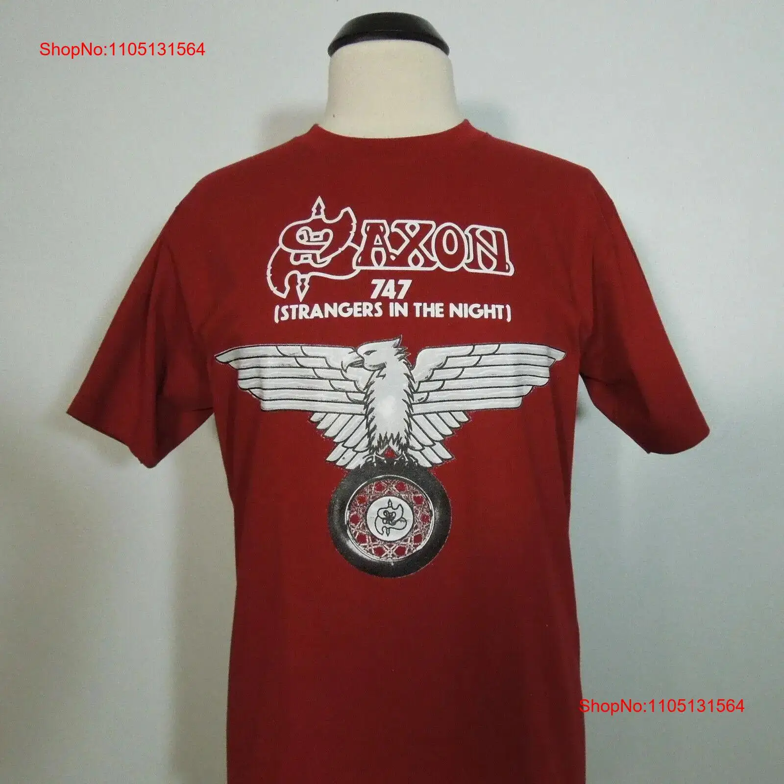 Vintage Fashion Logo - SAXON 747 étrangers dans la nuit
