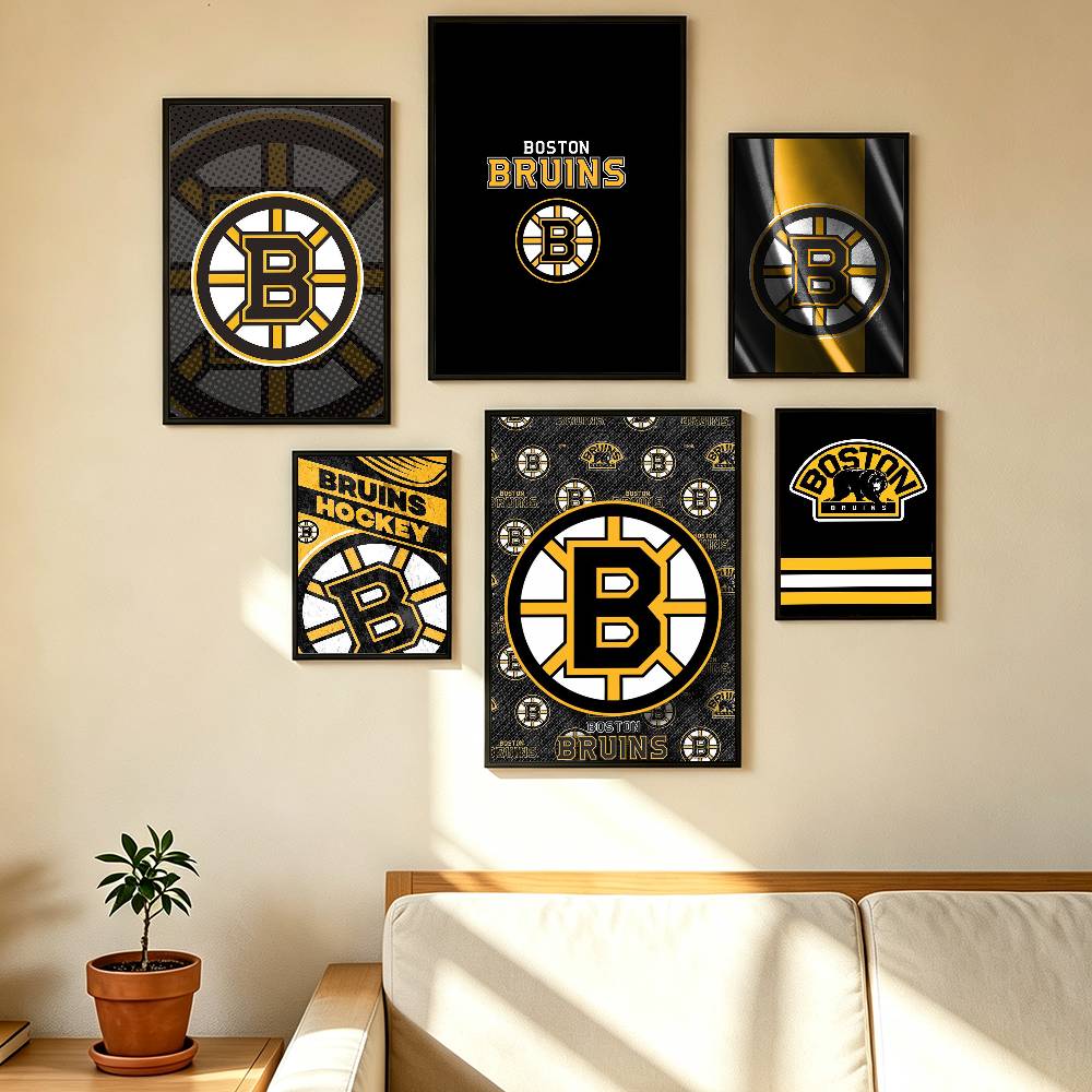Vintage Fashion Wallpaper - Affiche tendance Cool Fashion Boston B-Bruins,