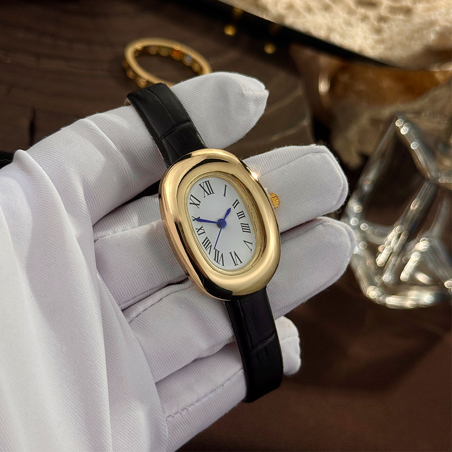 Montre à Quartz ovale pour bai - Vintage Fashion Watches avis et prix