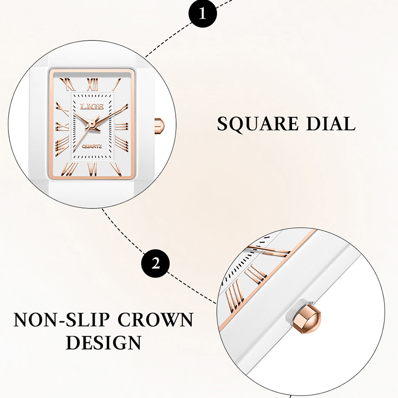 Montre LIGE pour femme, montre - Vintage Fashion Watches avis et prix