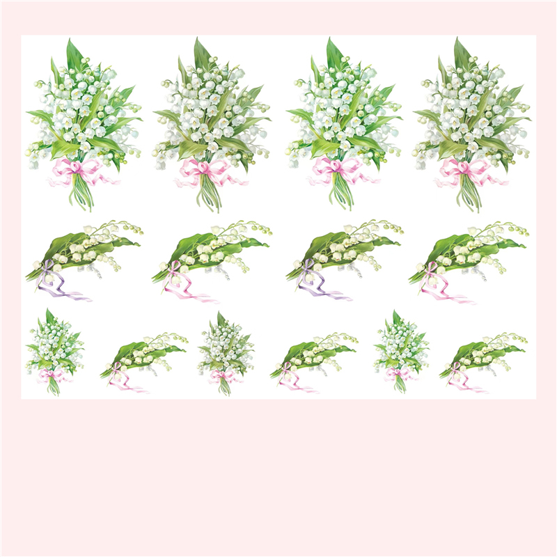 Autocollants du muguet, panier - Vintage Fashion Wallpaper avis et prix