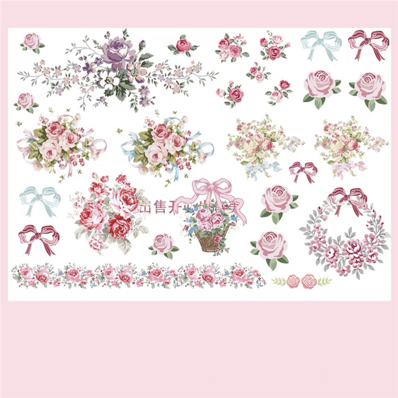 Autocollants du muguet, panier - Vintage Fashion Wallpaper avis et prix