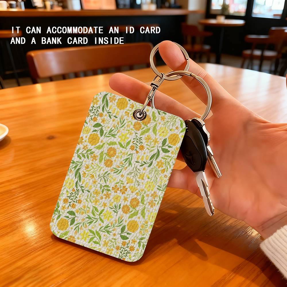 Porte-clés en cuir jaune à mot - Vintage Fashion Community avis et prix