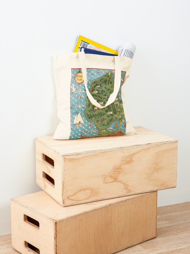 Sac fourre-tout en toile avec  - Vintage Fashion Vancouver avis et prix