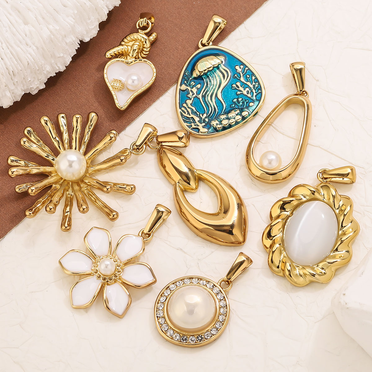 1 pièce, breloques fleurs en a - Vintage Fashion Tumblr avis et prix