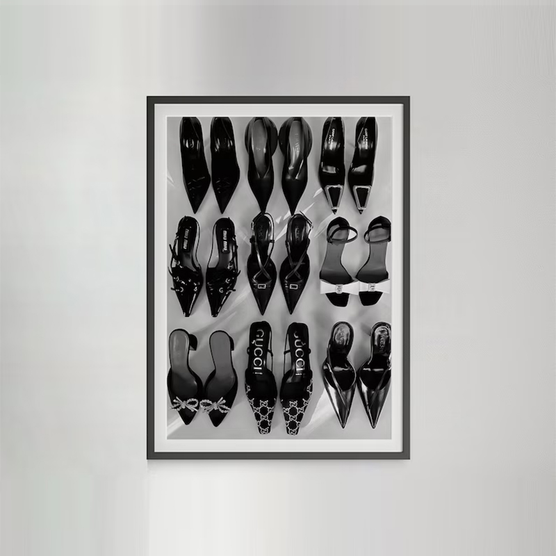 Affiche d'art de luxe à talons - Vintage Vogue Fashion Poster avis et prix
