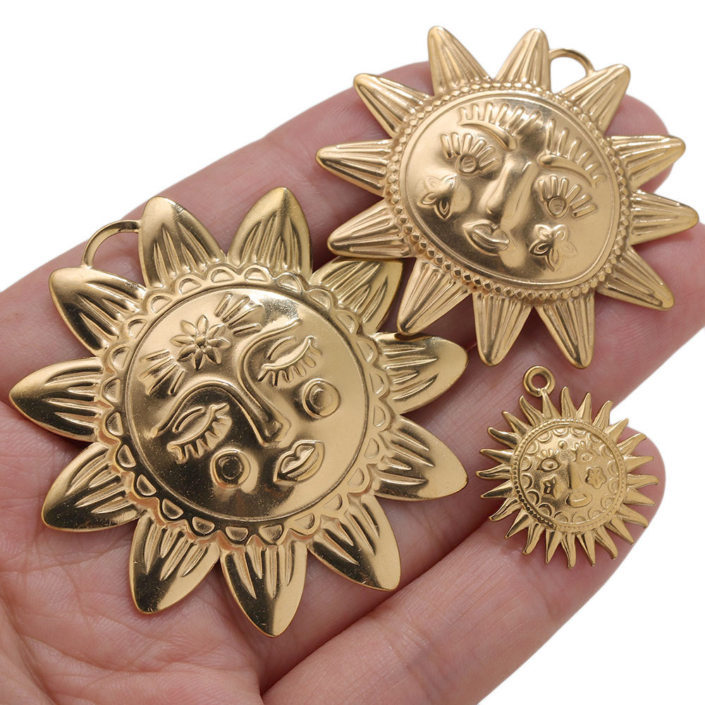 5 Breloques PVD Or en Acier In - Vintage Fashion Tumblr avis et prix