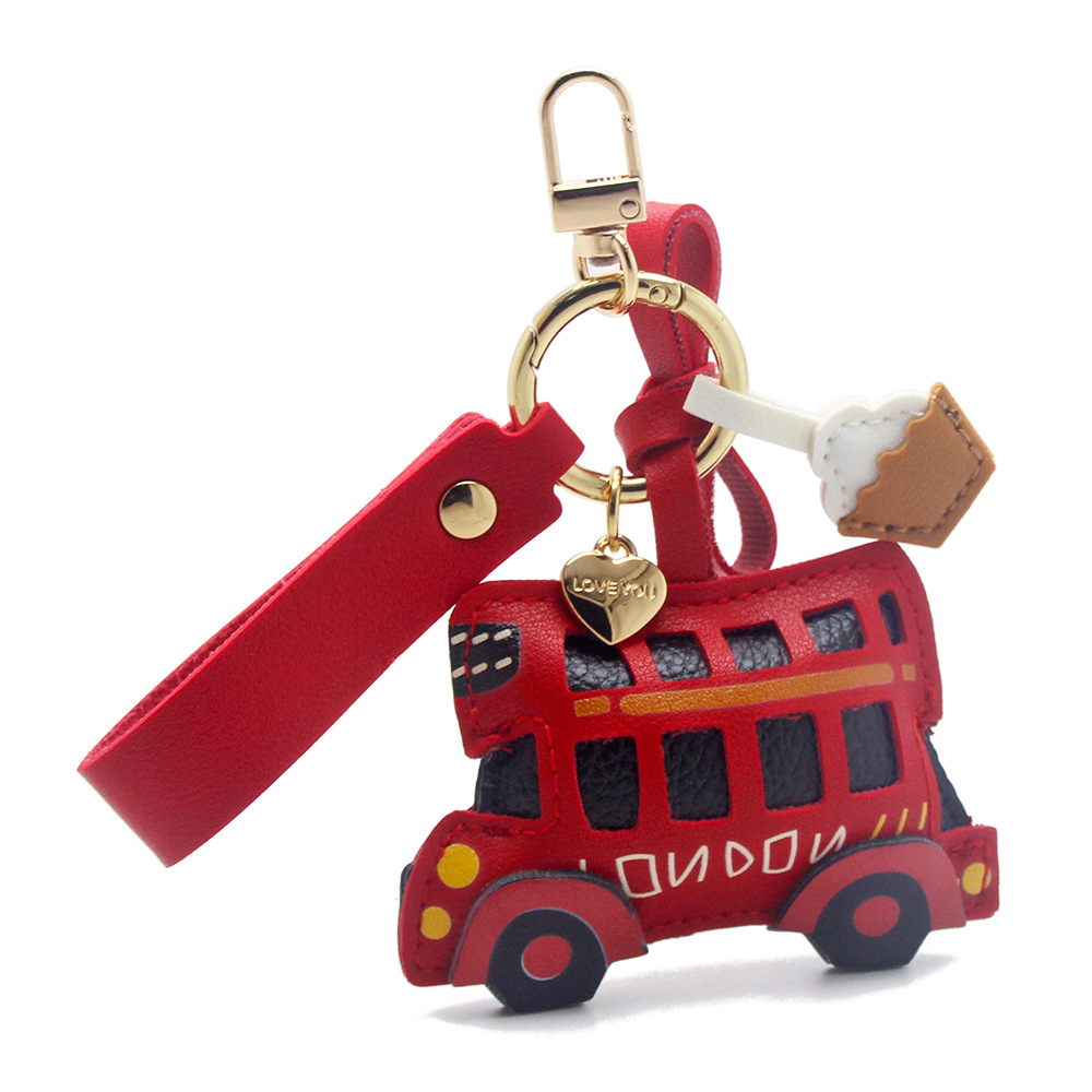 Porte-clés en cuir fait main v - Vintage Fashion London avis et prix