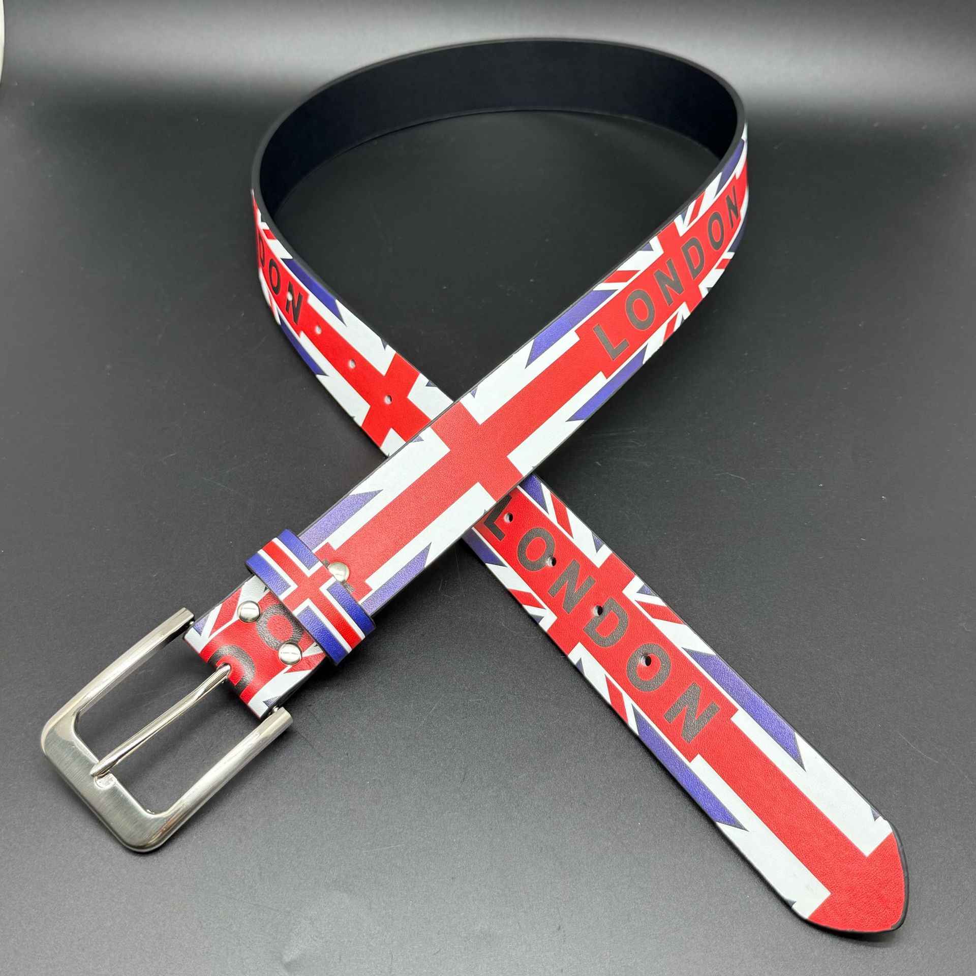 Ceinture unisexe en PU style v - Vintage Fashion London avis et prix