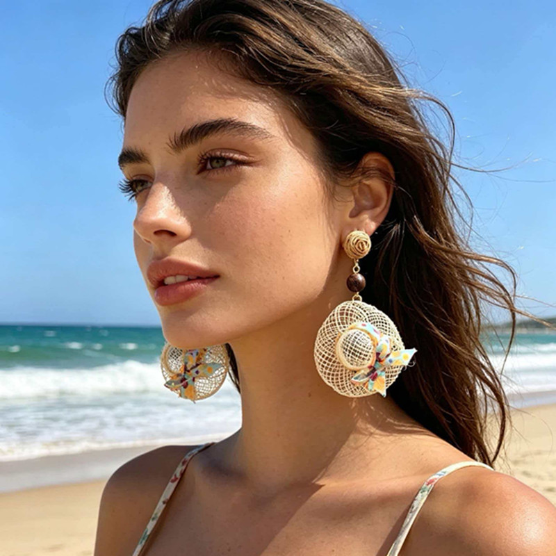 Boucles d'oreilles chapeau de  - Vintage Fashion Illustrations avis et prix