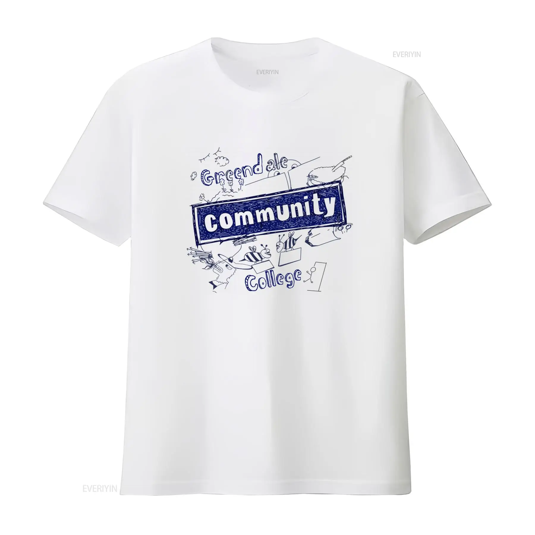 T-shirt imprimé Greendale Comm - Vintage Fashion Community avis et prix