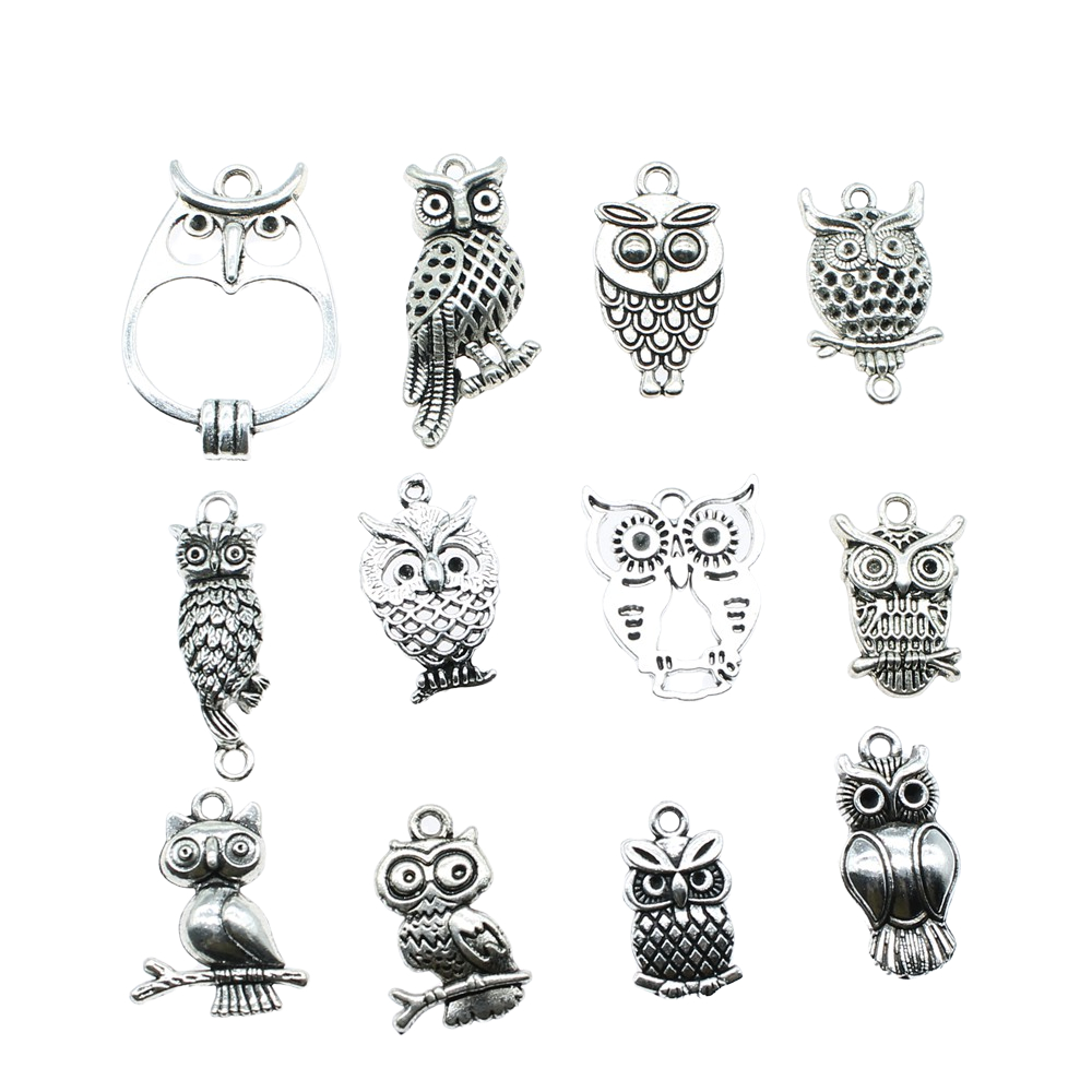 10 pièces breloques hibou Anti - Vintage Fashion Tumblr avis et prix