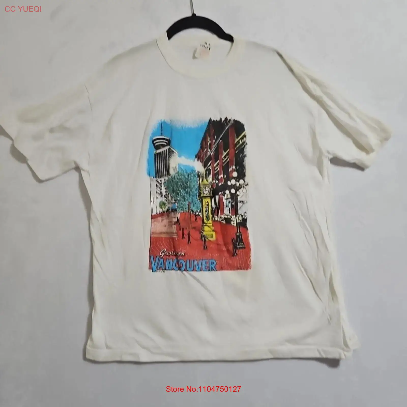 T-shirt vintage 1988 Gastown V - Vintage Fashion Vancouver avis et prix