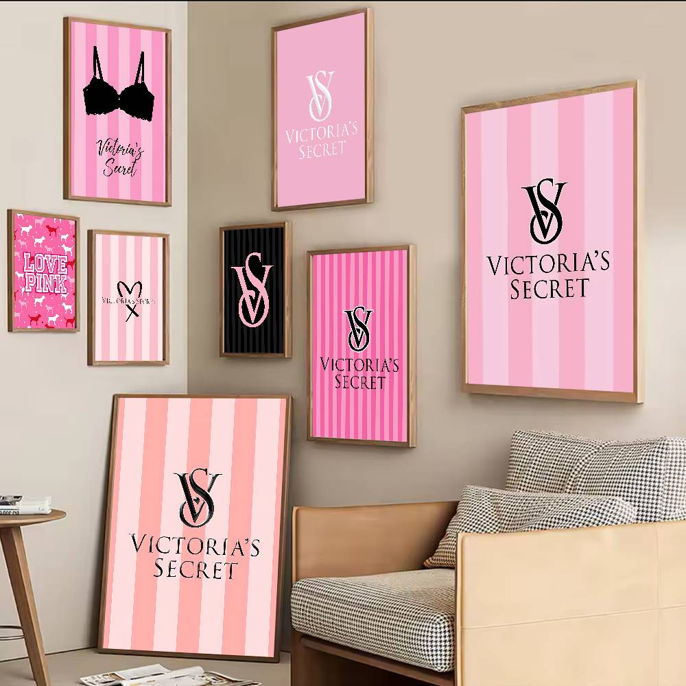 Affiches vintage V-Victorias-F - Vintage Fashion Wallpaper avis et prix