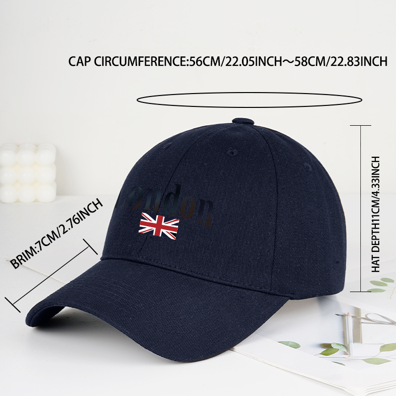 Casquette de baseball à imprim - Vintage Fashion London avis et prix