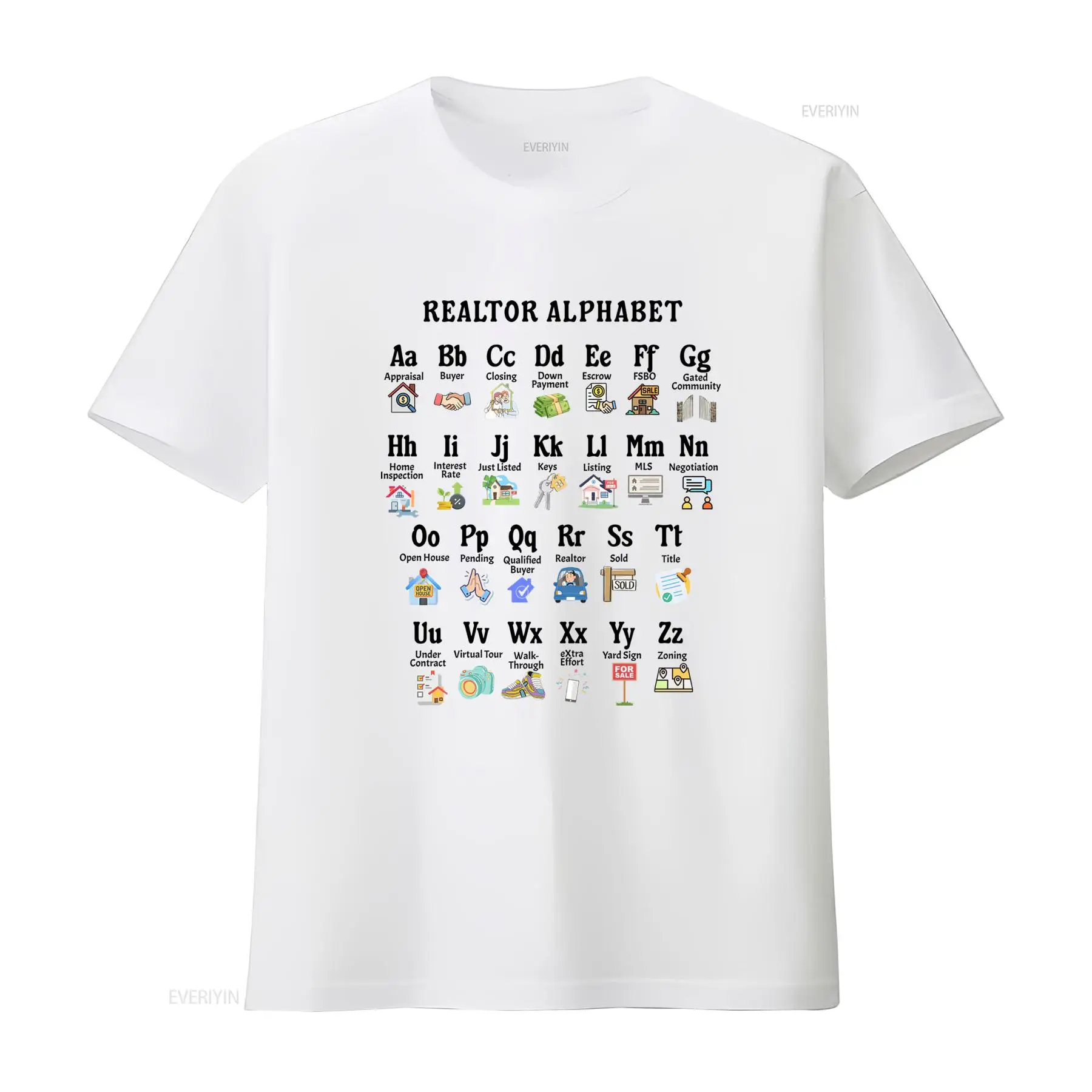 T-shirt décontracté unisexe av - Vintage Fashion Icons avis et prix