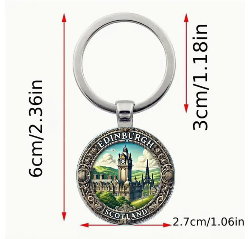 Porte-clés écossais d'Embourg, - Vintage Fashion Edinburgh avis et prix