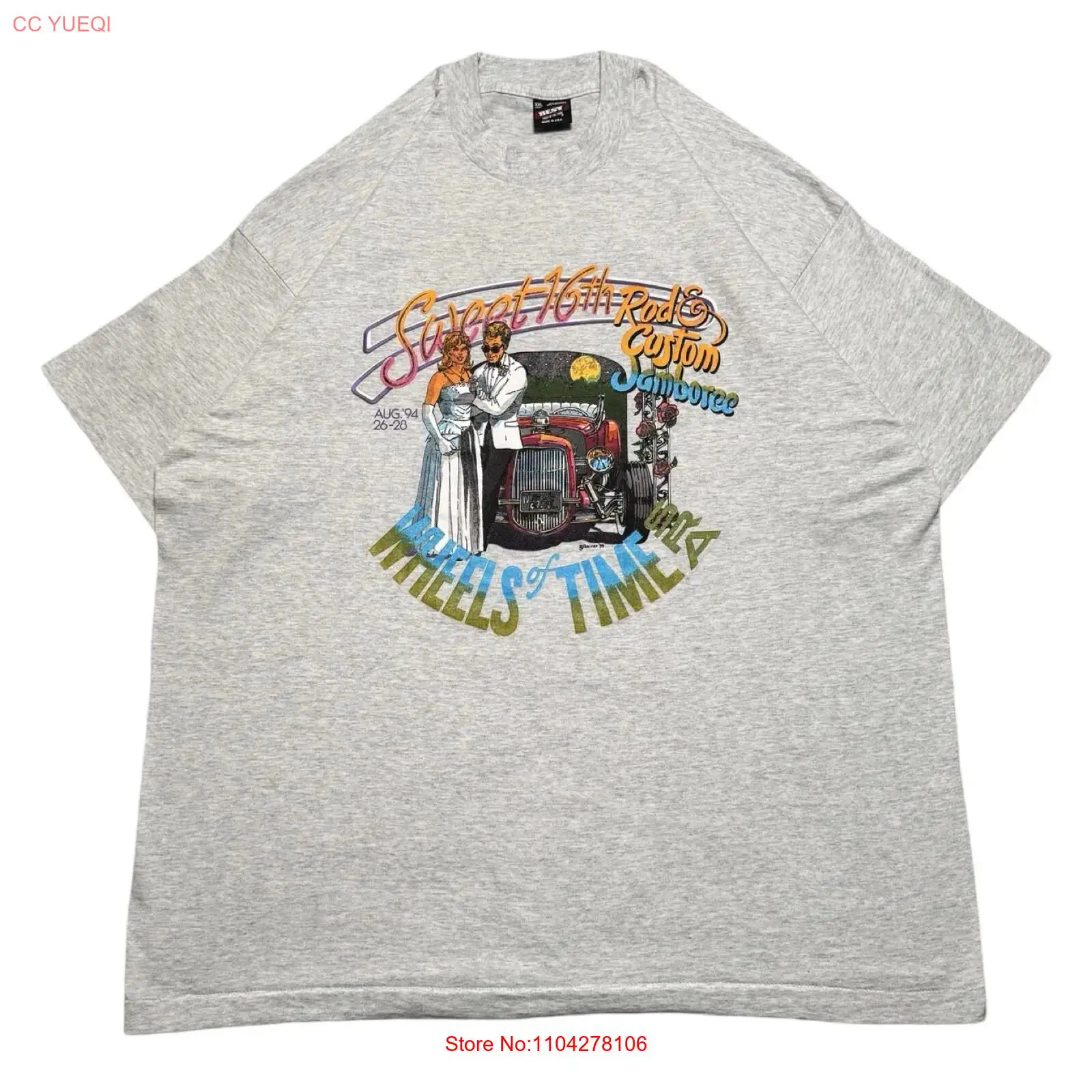 T-shirt Vintage Wheels Of Time - Vintage Fashion Wheel avis et prix