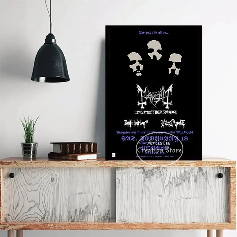 Mayhem-Affiches de groupe de m - Vintage Fashion Illustrations avis et prix