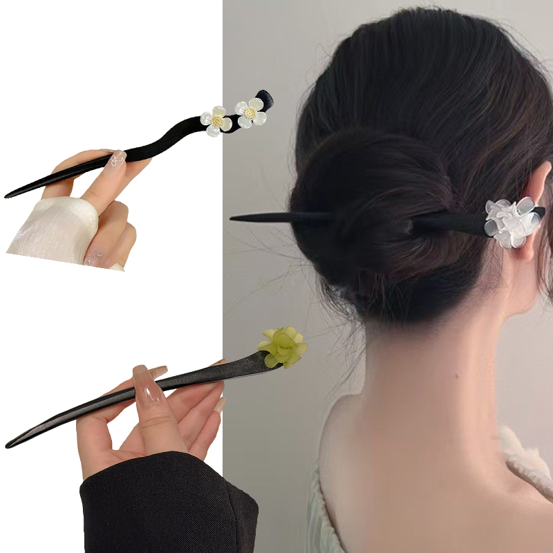 Bâtons de cheveux en bois de S - Vintage Fashion Tumblr avis et prix