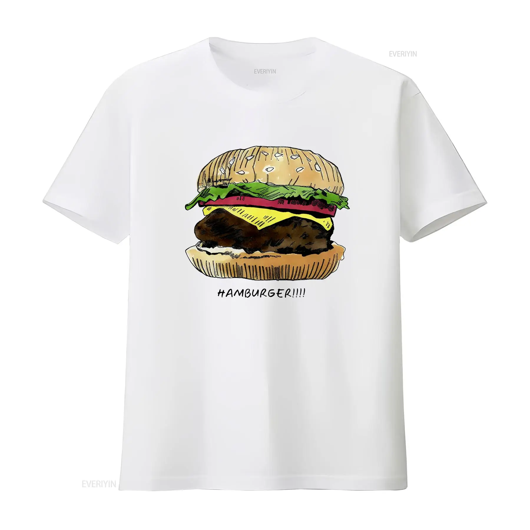 T-shirt Hamburger Thème Commun - Vintage Fashion Community avis et prix