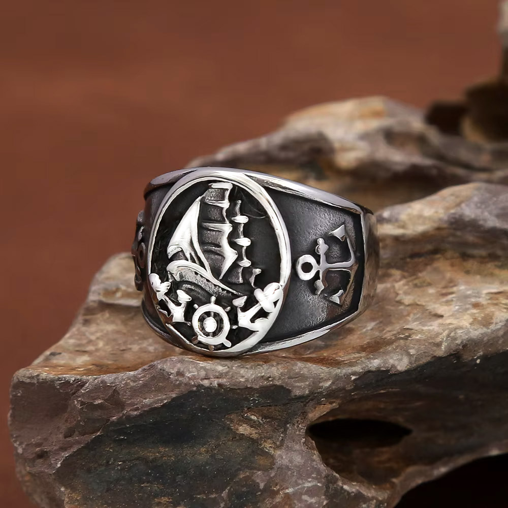 Bague Chevalière Vintage Nauti - Vintage Fashion Wheel avis et prix