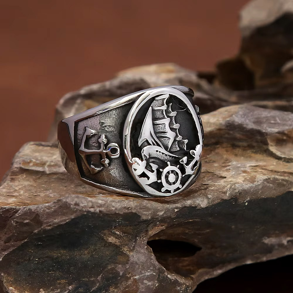 Bague Chevalière Vintage Nauti - Vintage Fashion Wheel avis et prix