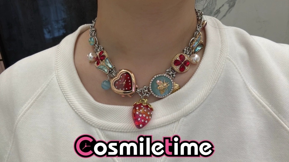 Collier vintage Y2K pour femme - Vintage Fashion Watches avis et prix