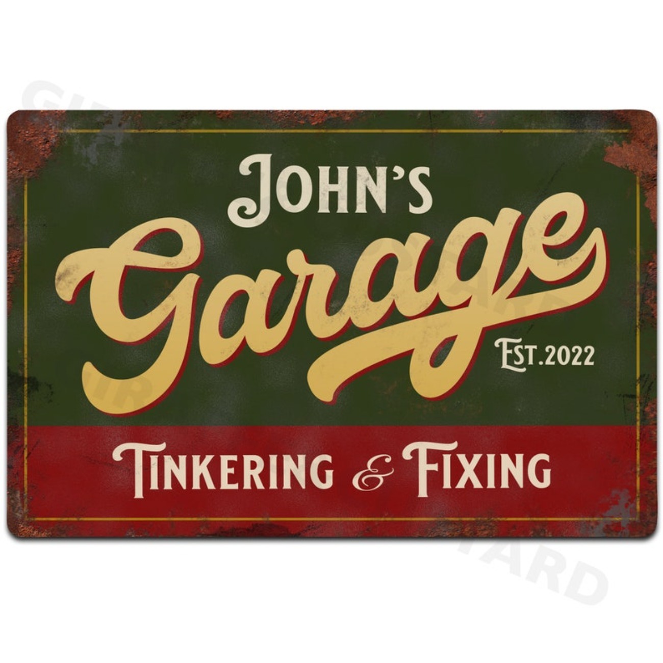 Panneau métallique de garage p - Vintage Fashion Plates avis et prix