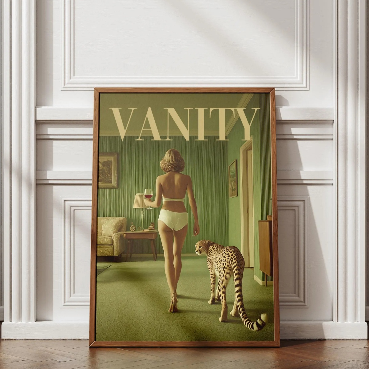 Affiche sur toile vintage Femm - Vintage Vogue Fashion Poster avis et prix