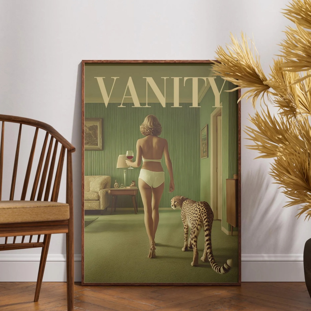 Affiche sur toile vintage Femm - Vintage Vogue Fashion Poster avis et prix