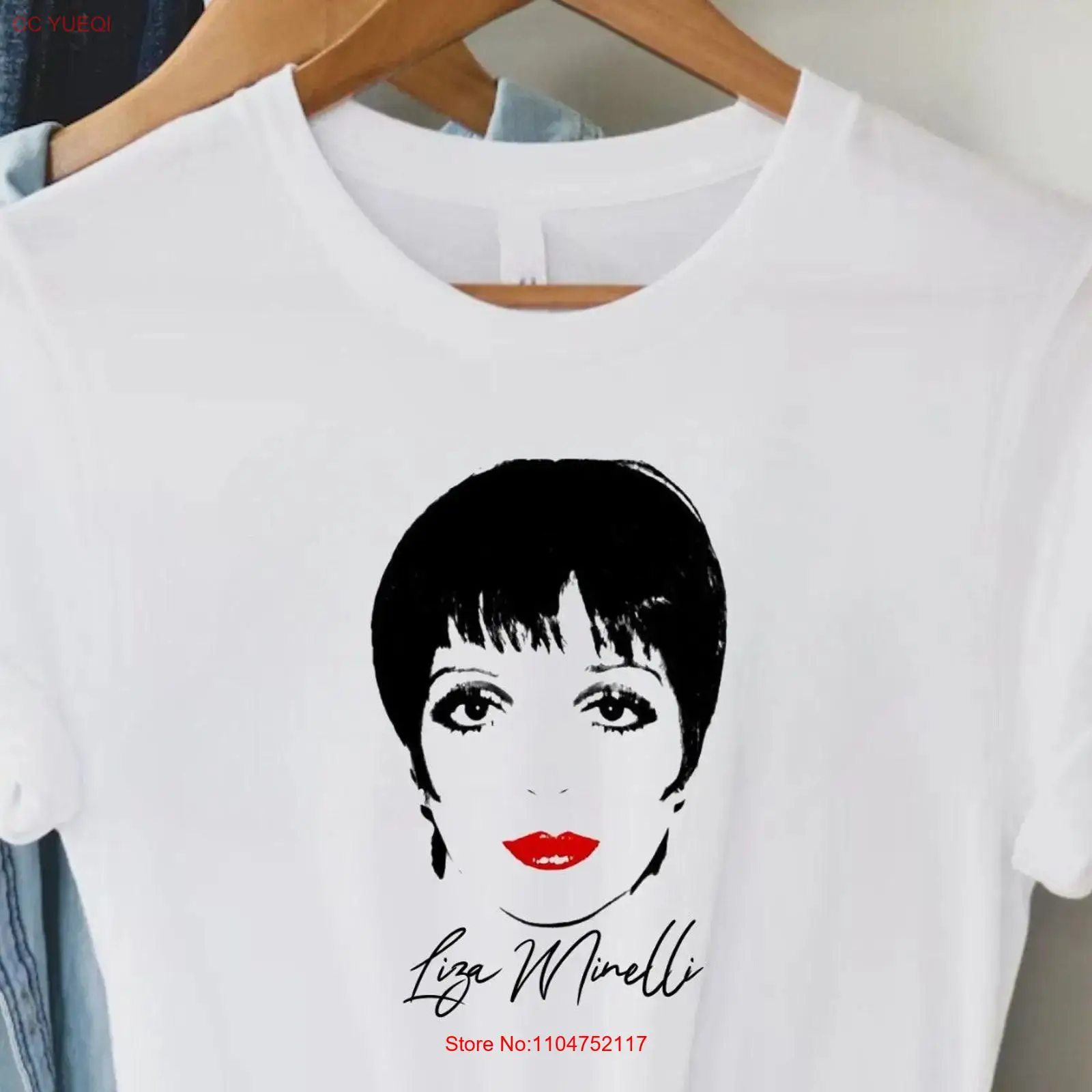 T-shirt iconique Liza Minnelli - Vintage Fashion Icons avis et prix