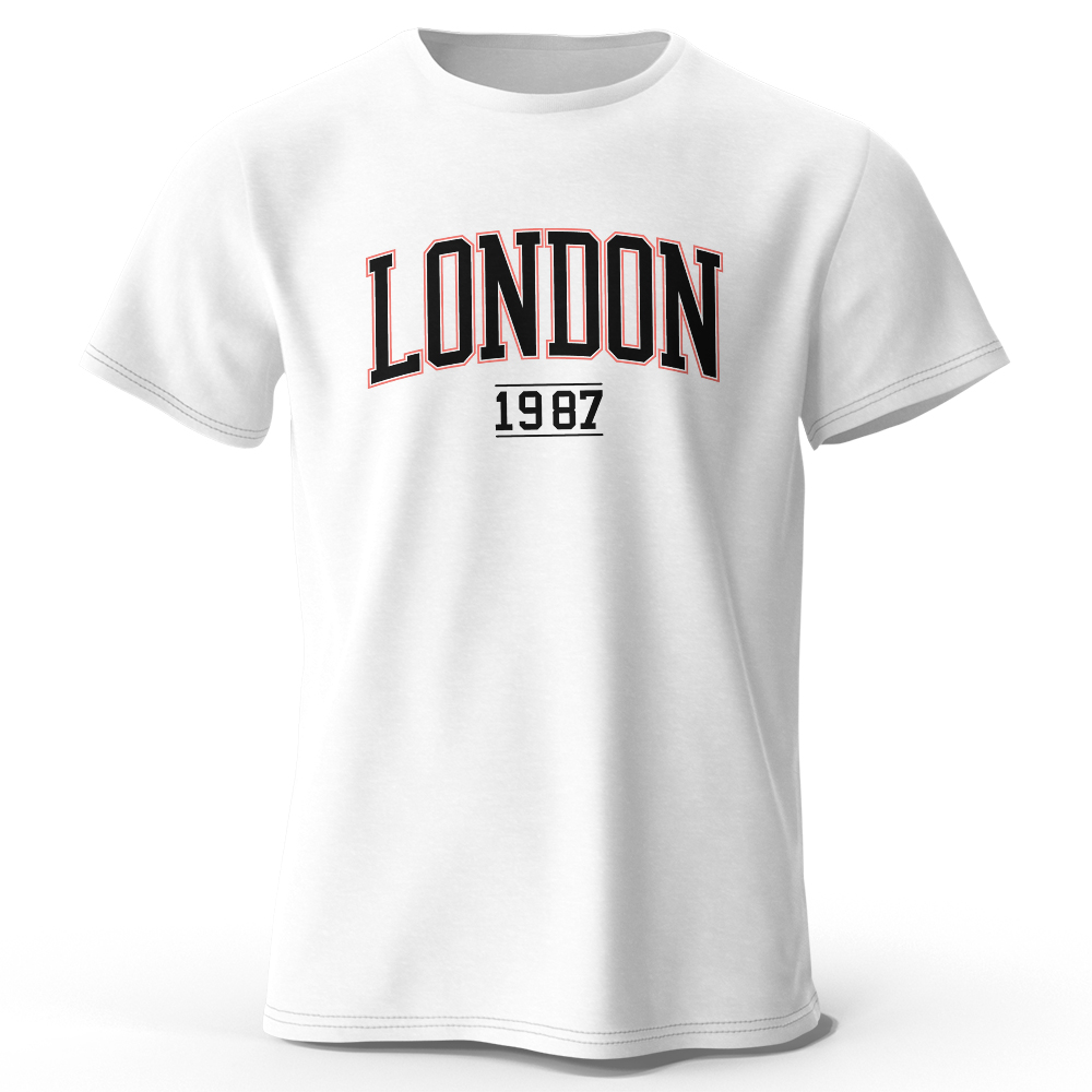 T-shirt vintage London 1987 po - Vintage Fashion London avis et prix