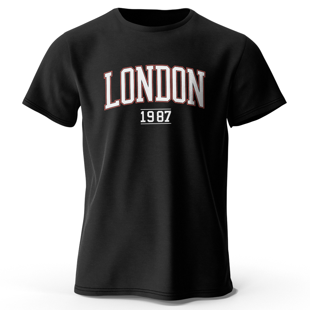T-shirt vintage London 1987 po - Vintage Fashion London avis et prix